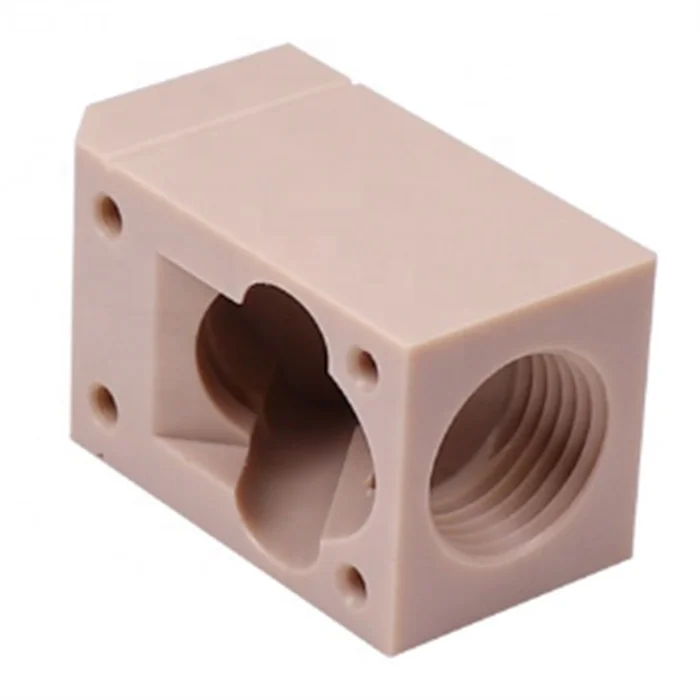 OEM дизайн CNC обработанный пластик ABS Peek квадратные клапаны гидравлический распределительный коллектор блоки для продажи