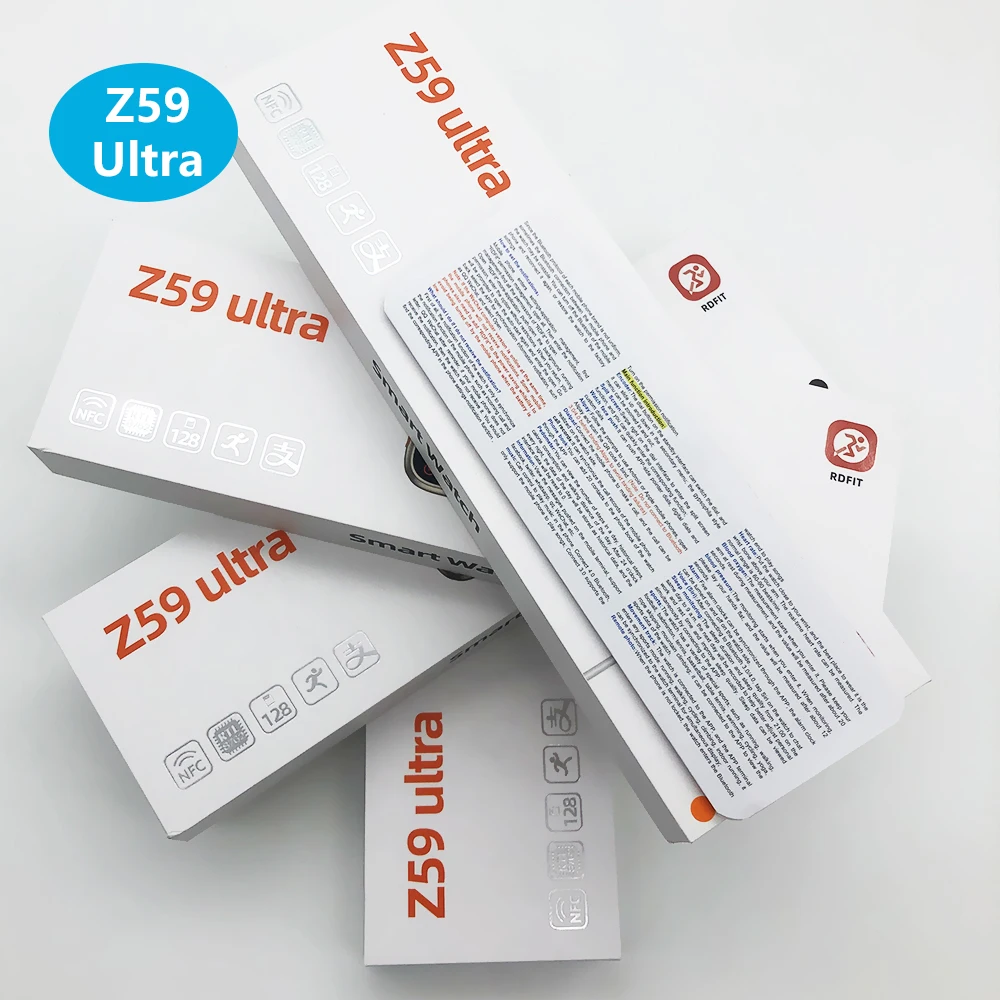 Z59 Ultra Smartwatch Series 8  Rotating dual buttons Smart watch wireless charger series 8 smartwatch Z59 reloj