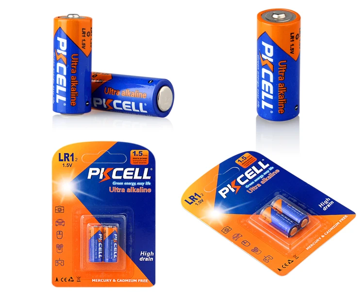 Alkaline battery AA AAA D C 9V 23A 27A LR1 LR03 LR06 LR14 LR20 non rechargeable for toys computer remote control