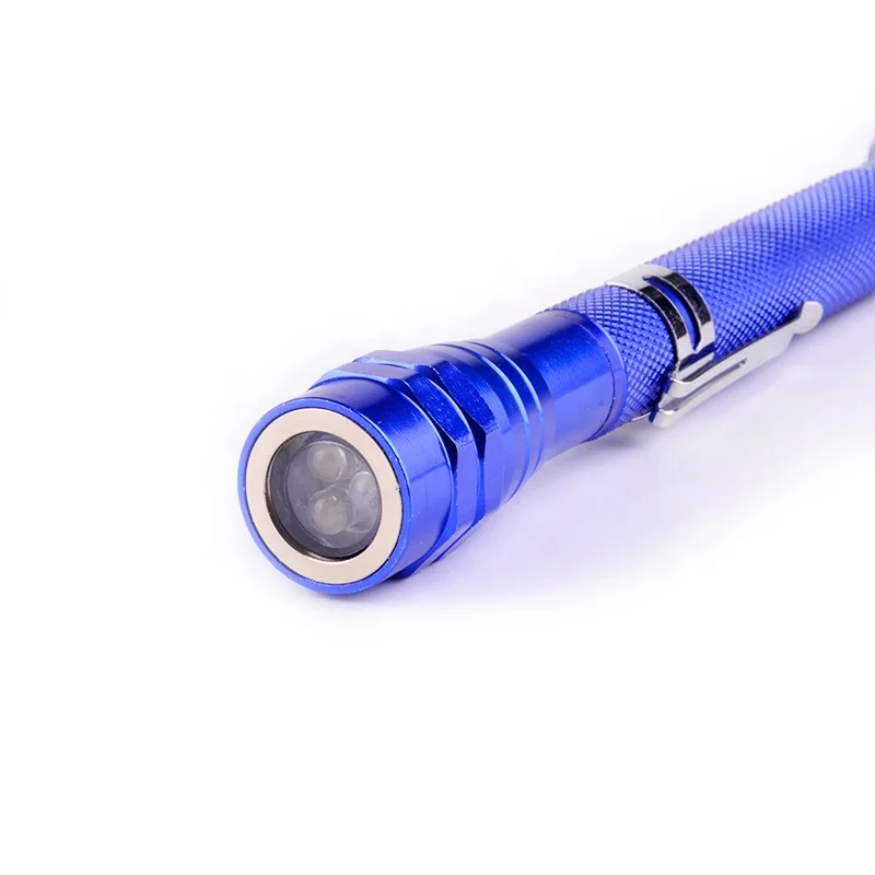 
High Performance Aluminum Alloy Outdoor Telescopic Baton LED Flashlight 