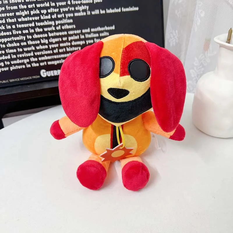 Carton Hot smiling critters Smiling Critters Purple cat figures and green rabbit pluses Hopscotch CatNap BearHug Plushie Doll