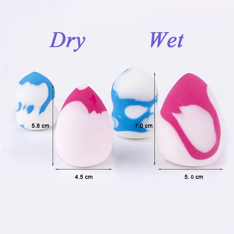 Натуральная Золотая Красивая латексная черная веганская косметическая губка