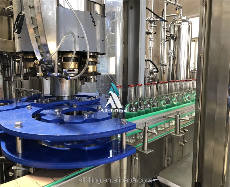 High quality bottle or canned soda water production line | 3 in 1 carbonated drink filling plant