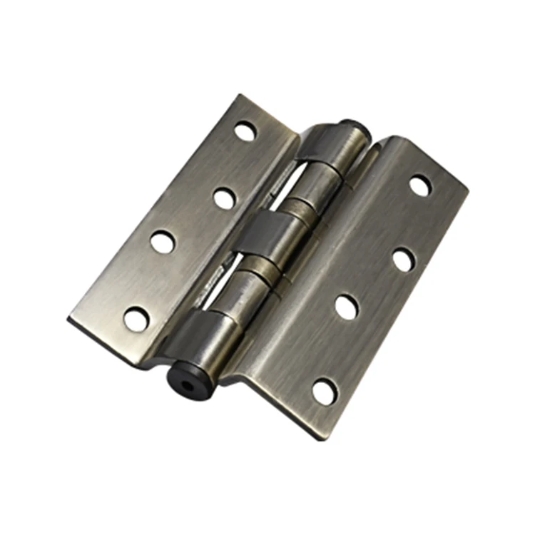 Hight quality 4 inches 2BB Flat Head Bending Door lock Hinge brass bending crank door hinge