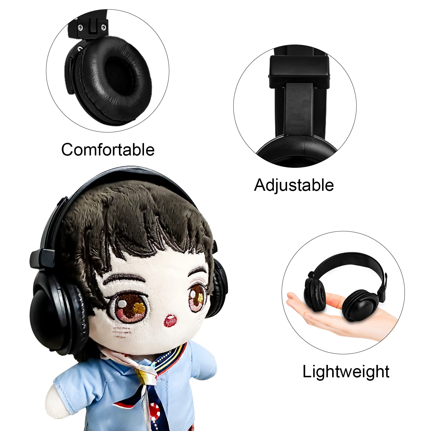 pet decoration headphone for doll toy dressing earphone custom your won brand wholesale headphones