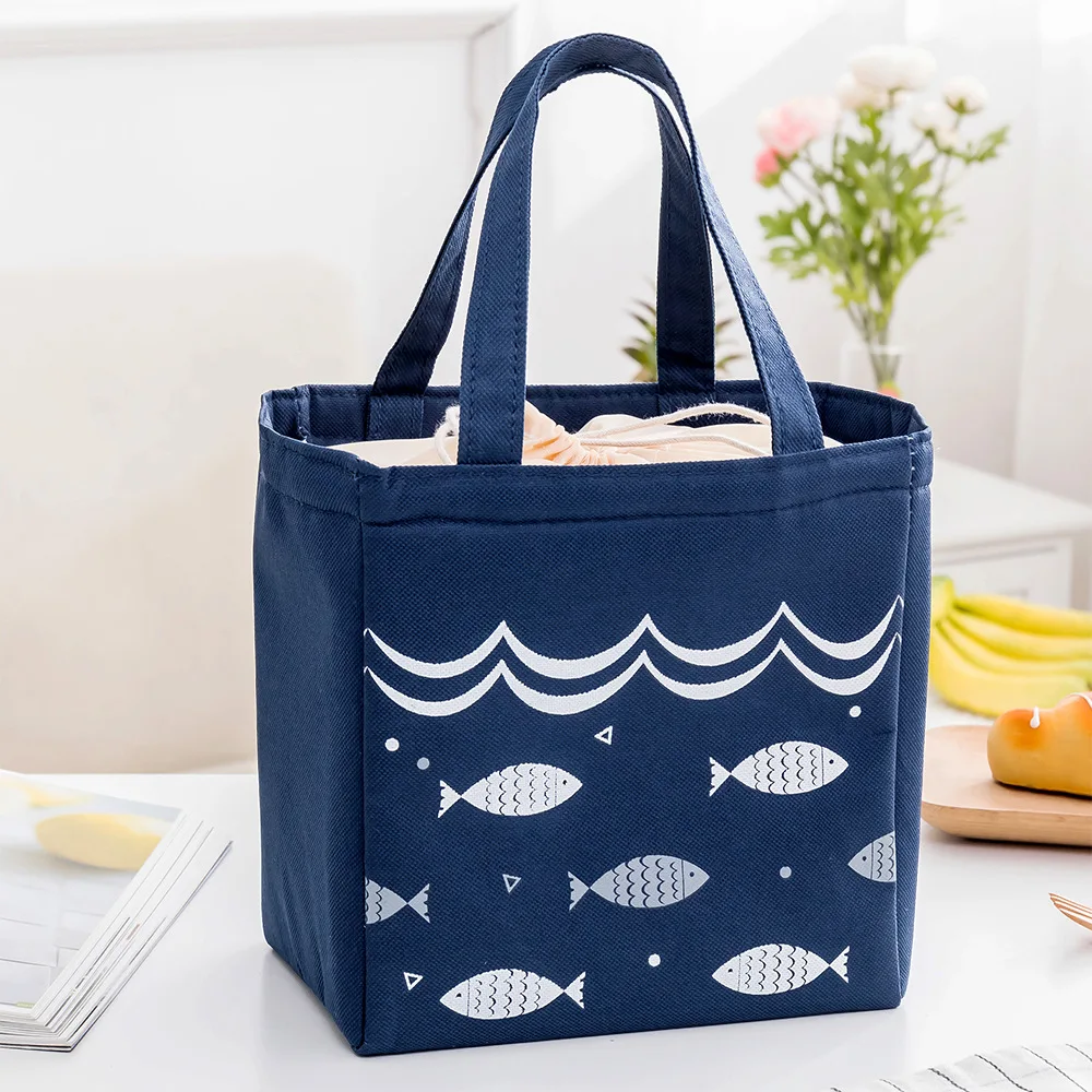 Cute Cartoon School Kids Insulated Lunch Cooler Bag Insulation Thermal  Bag for Food