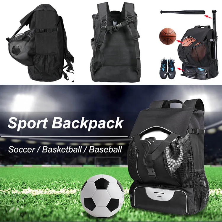 Casual Sports Backpack for Girls for Gym Football Baseball Basketball Volleyball & Soccer for School & Travel