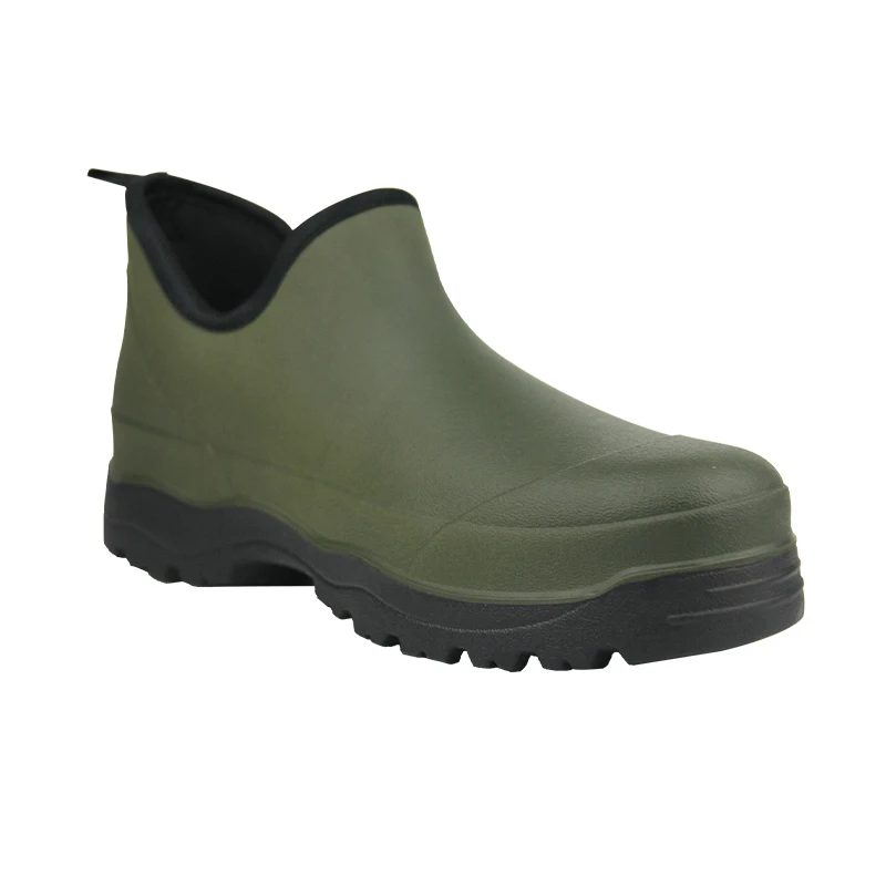 ODM/OEM High Quality Lightweight EVA Rubber Clog Ankle Rain Boots Women Garden Shoes for Woman