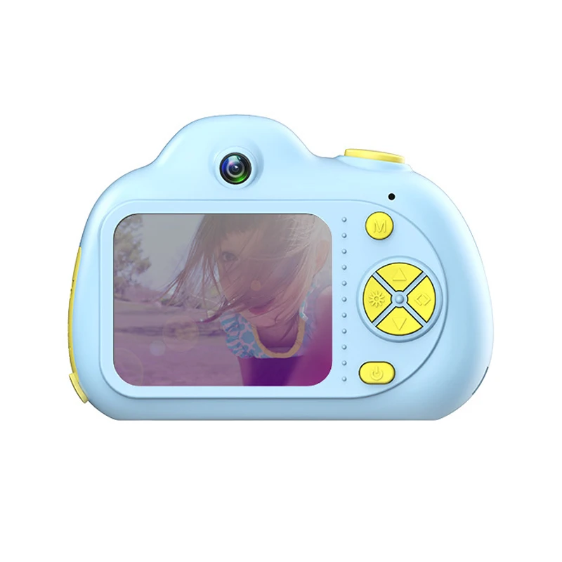 
Factory Hot Sales Shockproof Face Recognition Auto Focus Cartoon Kids Camera 