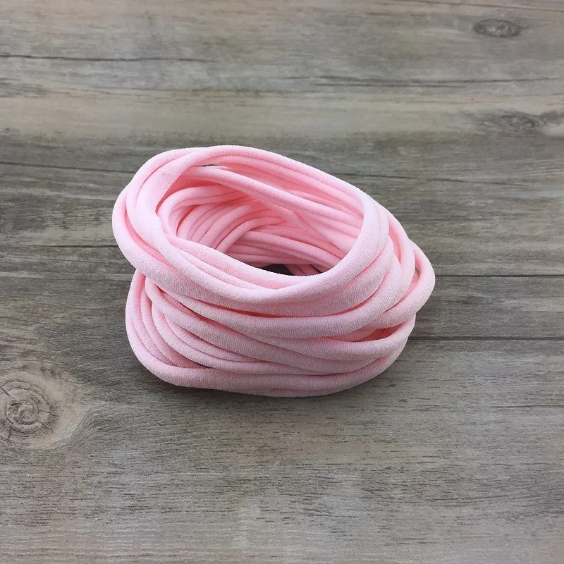 500 pcs 34 Solid Color Nylon Elastic Headbands Super Soft Stretchy Nylon Headbands one size fits most