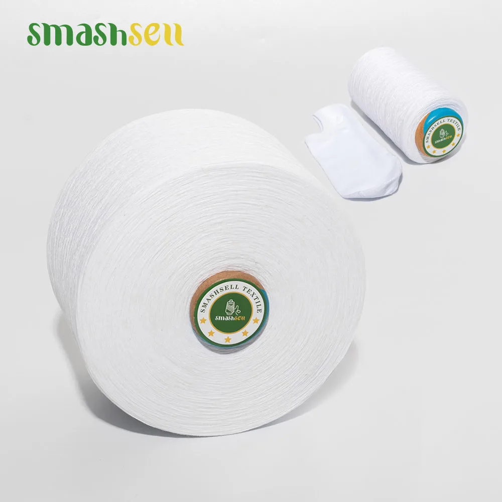 100g hand knitting cotton yarn wholesale organic carded cotton manufacturer yarns for knitting socks fabric recycled cotton yarn