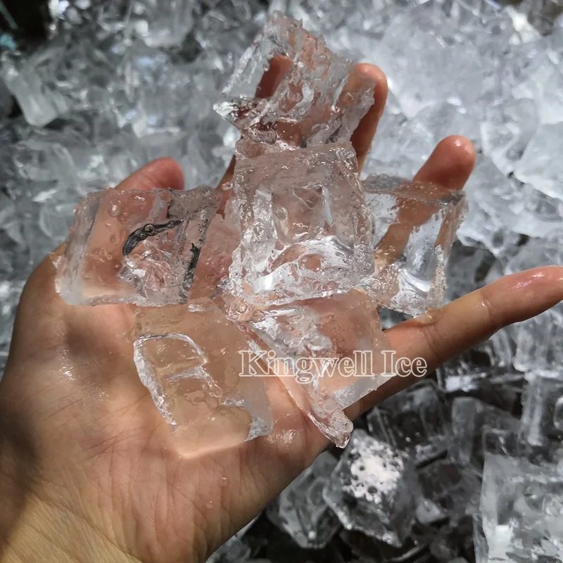 Big Capacity Ice Cube Making Machine For Supermarket