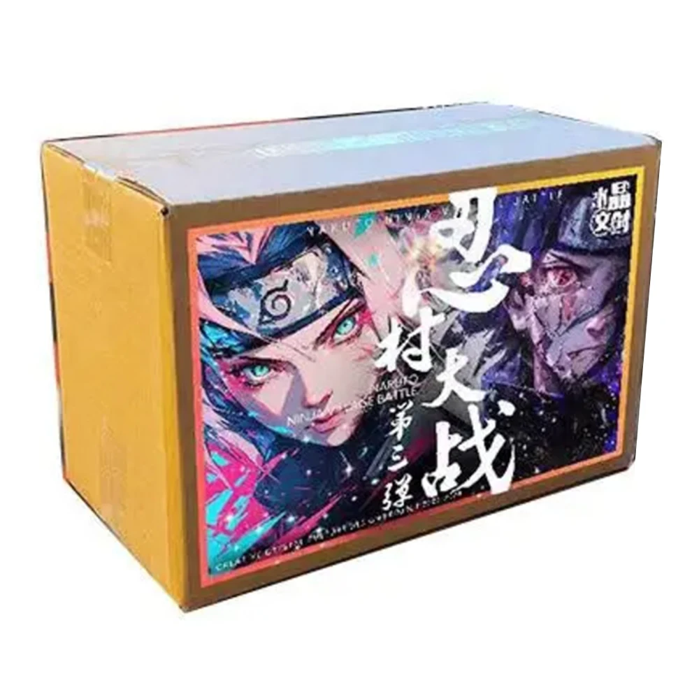 Wholesale Ninja Village War B5 Wave 3 Collection Card Uzumaki Uchiha Sasuke Tcg Haruno Sakura Collection Card Toy Gift
