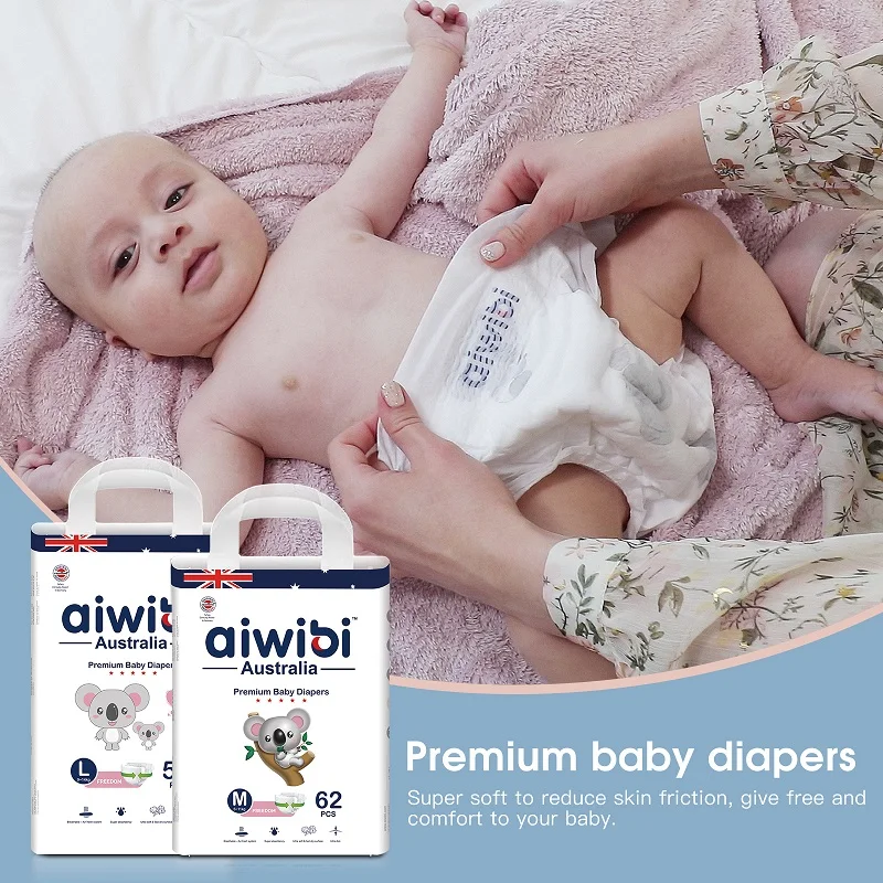 Aiwibi бесплатный образец A-сорт мягкие диваны кюлоты Bebe японские для взрослых премиальные брюки подгузников оптовая продажа дешевые дышащие детские подгузники