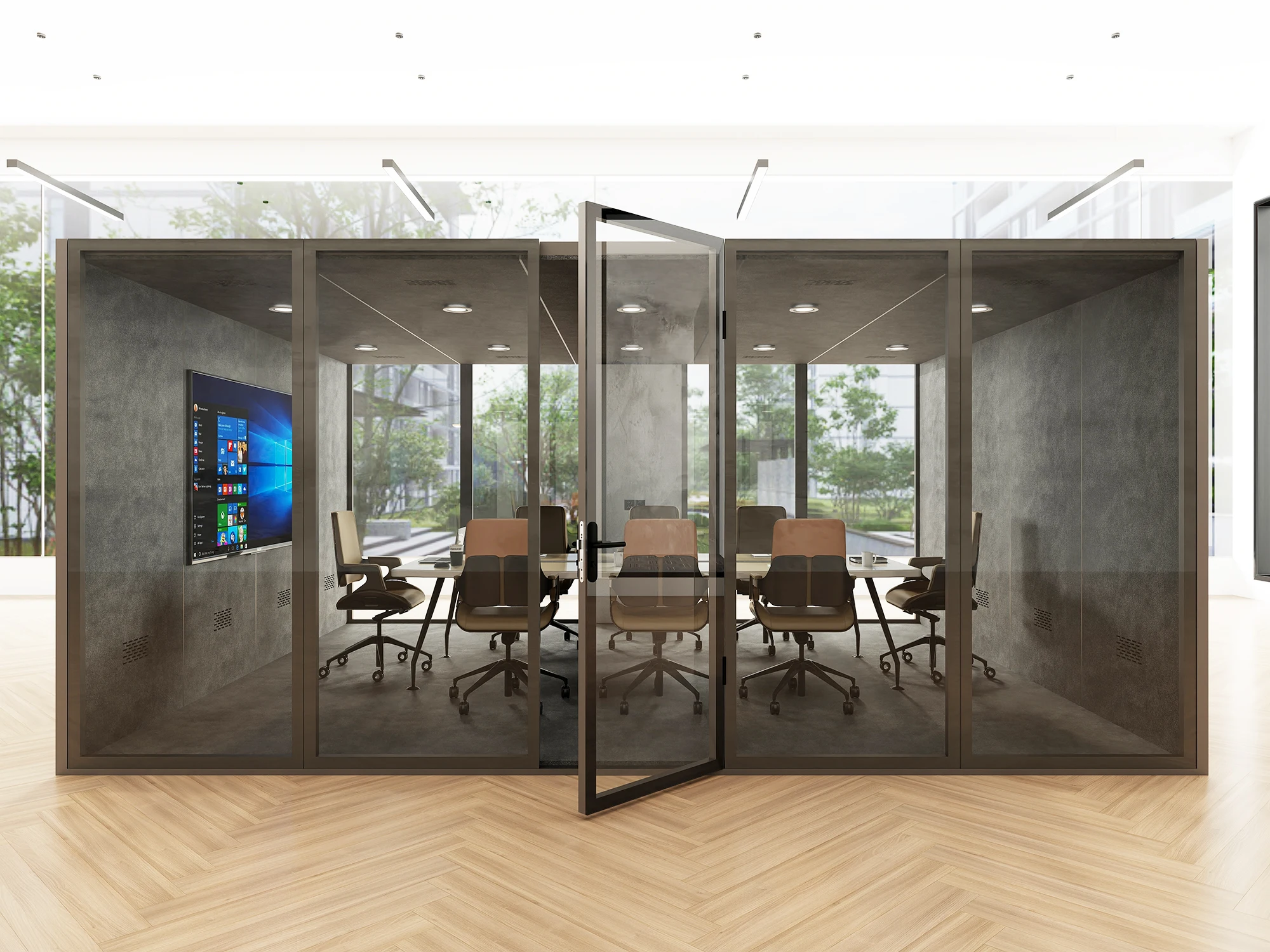 Large Size Office Pod Portable Soundproof Booth For School Office Privacy Work Booth