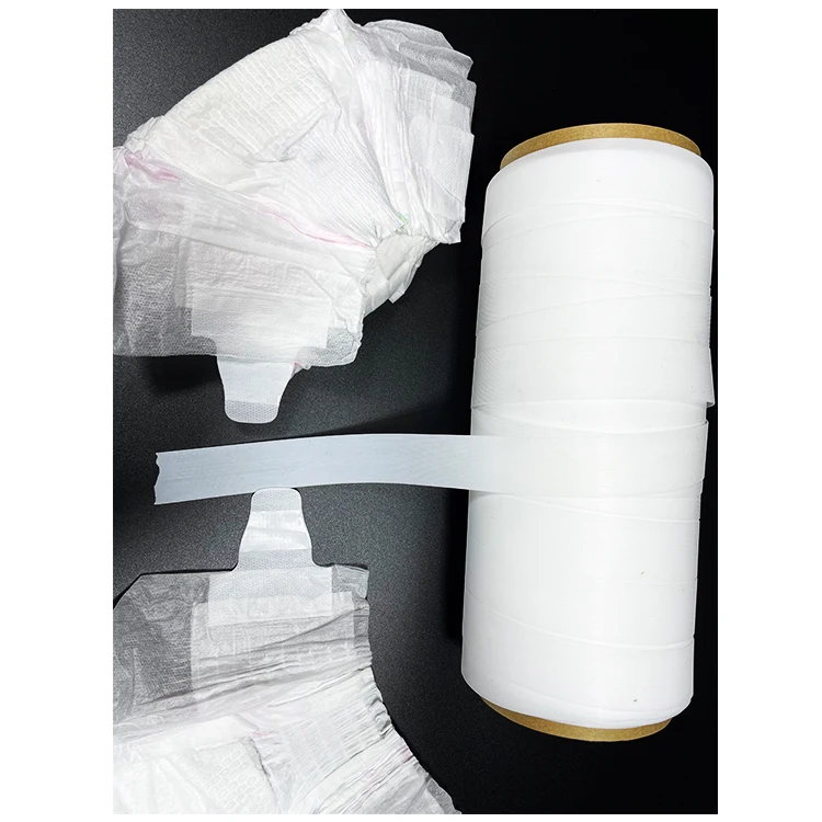 Производитель клейкой ленты волшебный крюк боковой сырьевой материал петля рулон для изготовления одноразовых подгузников