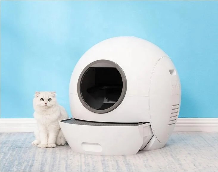 Automatic Self-Cleaning Cat Litter Box Fully enclosed Electric Cleaner Smart Cat Toilet With Deodorant for Cat Weight