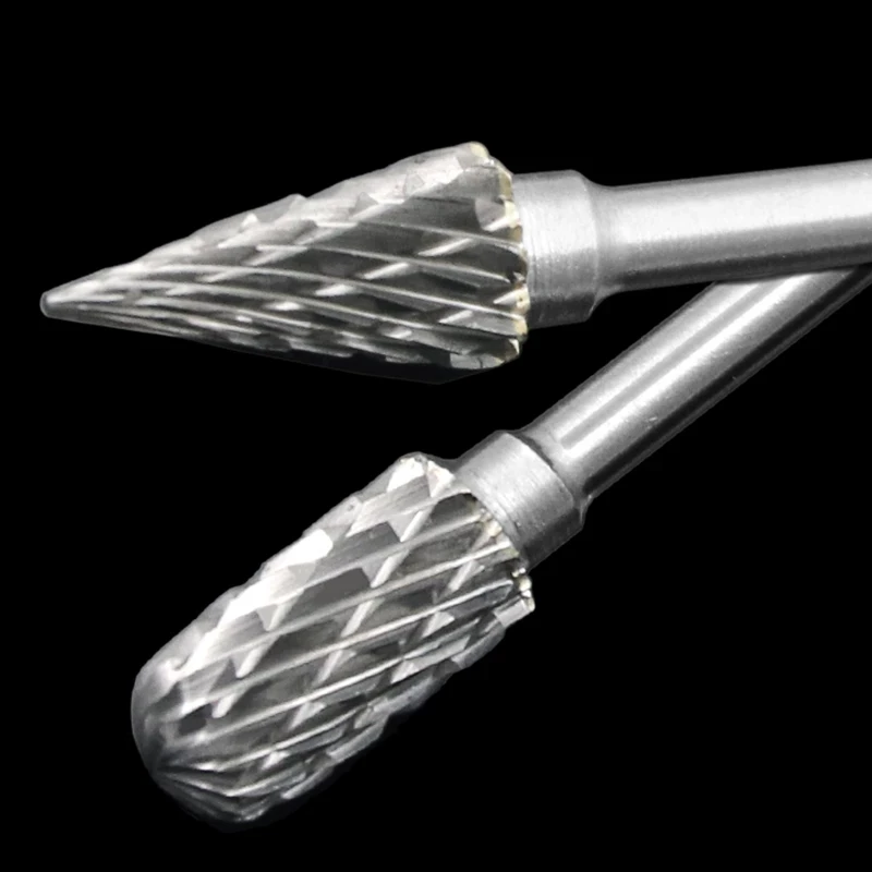 1/8 Tungsten Carbide 3x6mm Drill Bits Rotary Burrs Metal Diamond Grinding Woodworking Meatl Milling Cutters DIY