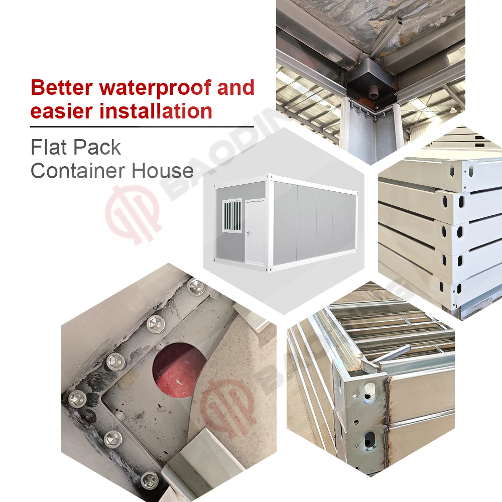 Solar panels Casas Crefabricadas Campsite Ready-made 2 Story Bedroom Bath Australian Flatpack Villa Container House