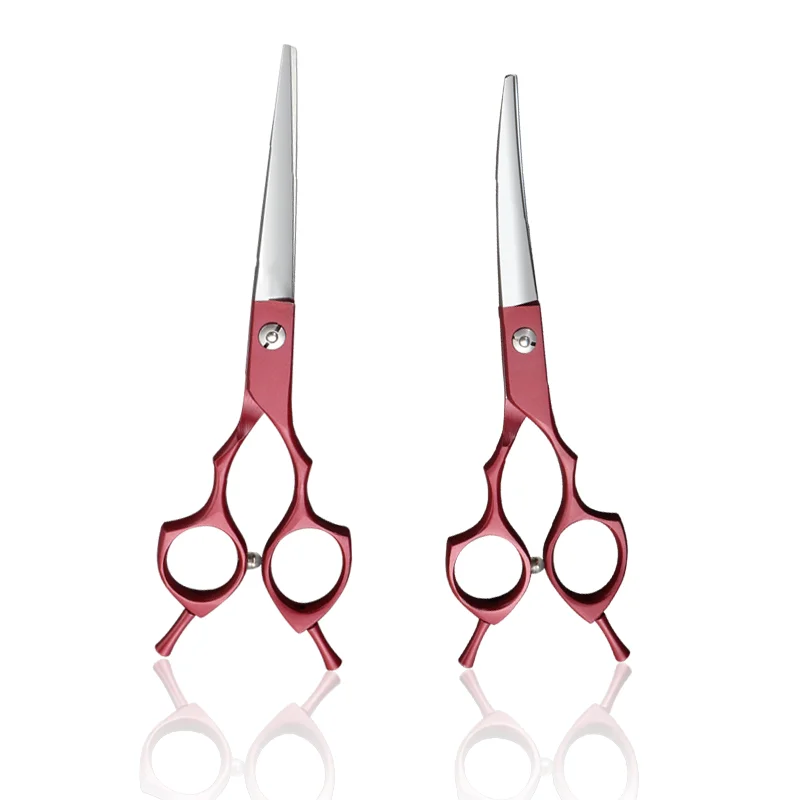 Pet Grooming Scissors Stainless Steel Professional Pet Trimmer Shears Curved Scissors
