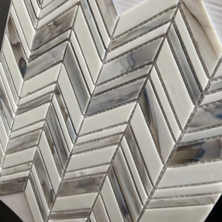 Wall arts Kitchen backsplash tile mosaic wall Board mixed-color mosaic tiles luxury bathroom tiles mixed glass mosaic