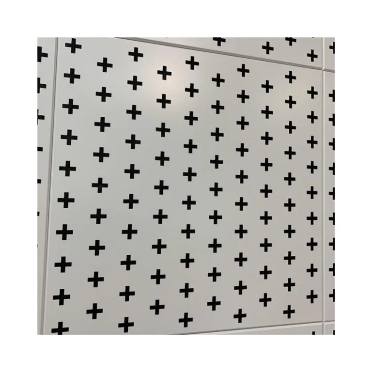 3 mm Diameter Holes T Distance 15 Perforated Metal Sheet Aluminum SS.304 Building Plate
