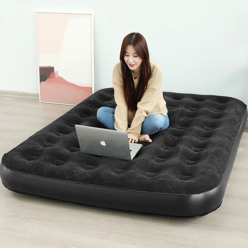Cheap Strong Load-Bearing Capacity Stable And Sturdy Bottom Inflatable Double Mattress For Tents