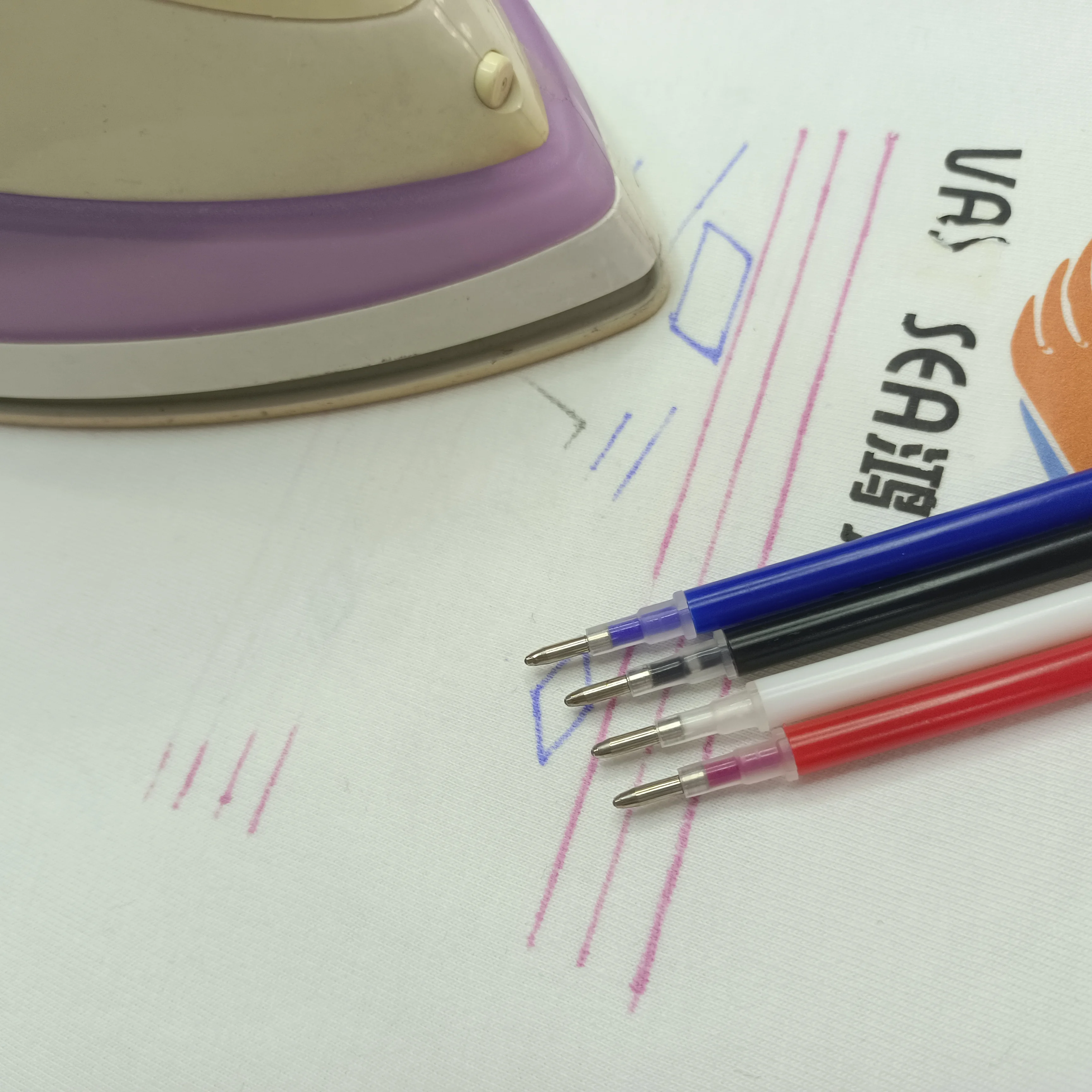 VAST SEA 500ml/bottle Factory Direct Sale Cheapest Heat Erasable Ink Heat Sensitive Ink For Refill Pen