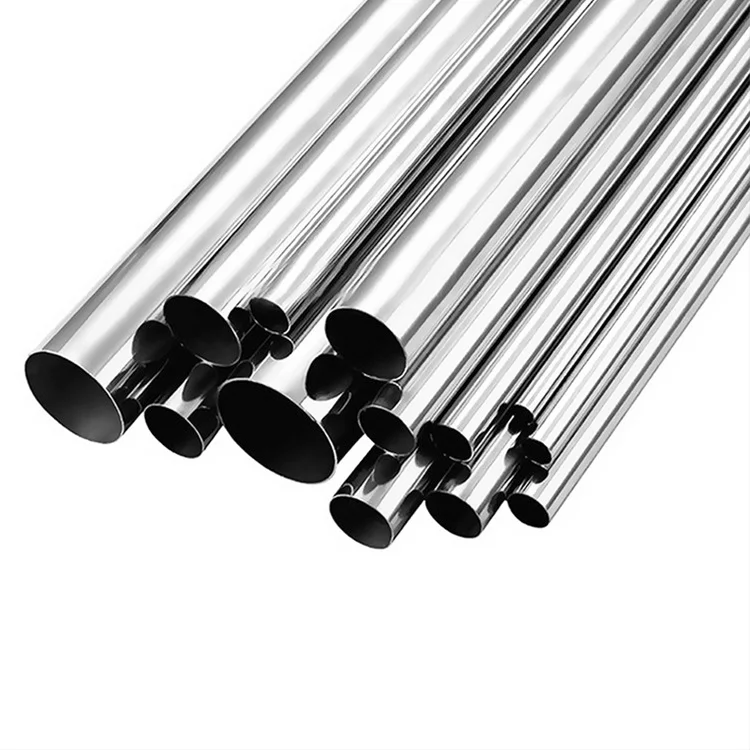 China manufacture 304 316L 316Ti stainless steel pipe fitting round tube connector