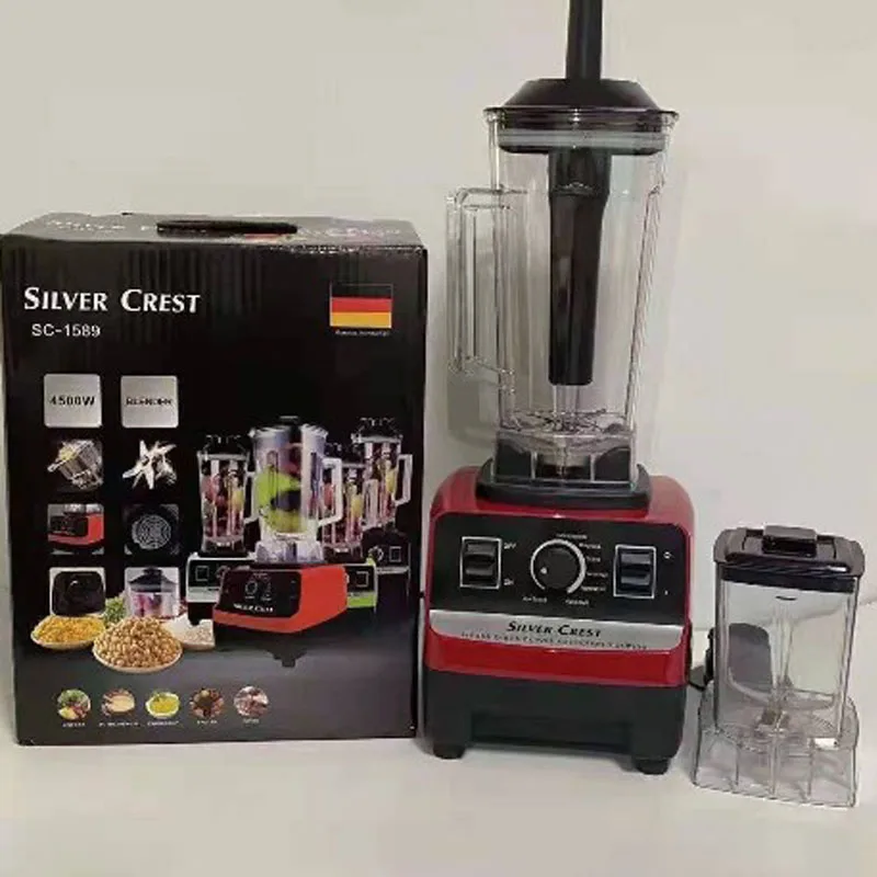BPA free professionnel 2 in 1 mixer machines silver crest juicer heavy duty blinder machine