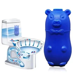 Portable Toilet Bowl Cleaner Toilet Cleaning System Little Bear Air Fresheners Automatic Flush Toilet Cleaner for Flash Ank