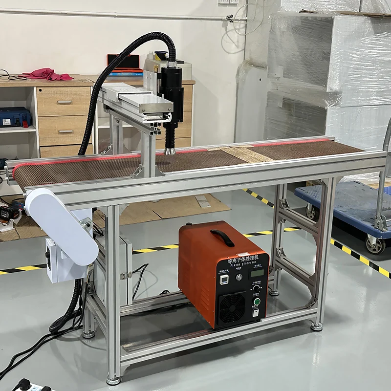 Online Vacuum Plasma Cleaning Machine with Conveyor for Industrial PCB and FPC Cleaning Machine Electric Provided 60 1 Years