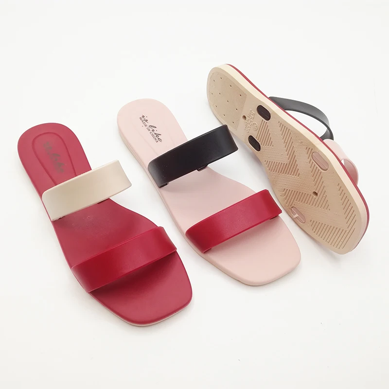 2021 China manufacturer cheap fashion trend casual soft sole ladies slippers