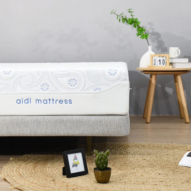AIDI Comfort Five Star Hotel Bed Night Sleep Smart Pocket Spring Mattress With Rolling Box Package Foam Mattress