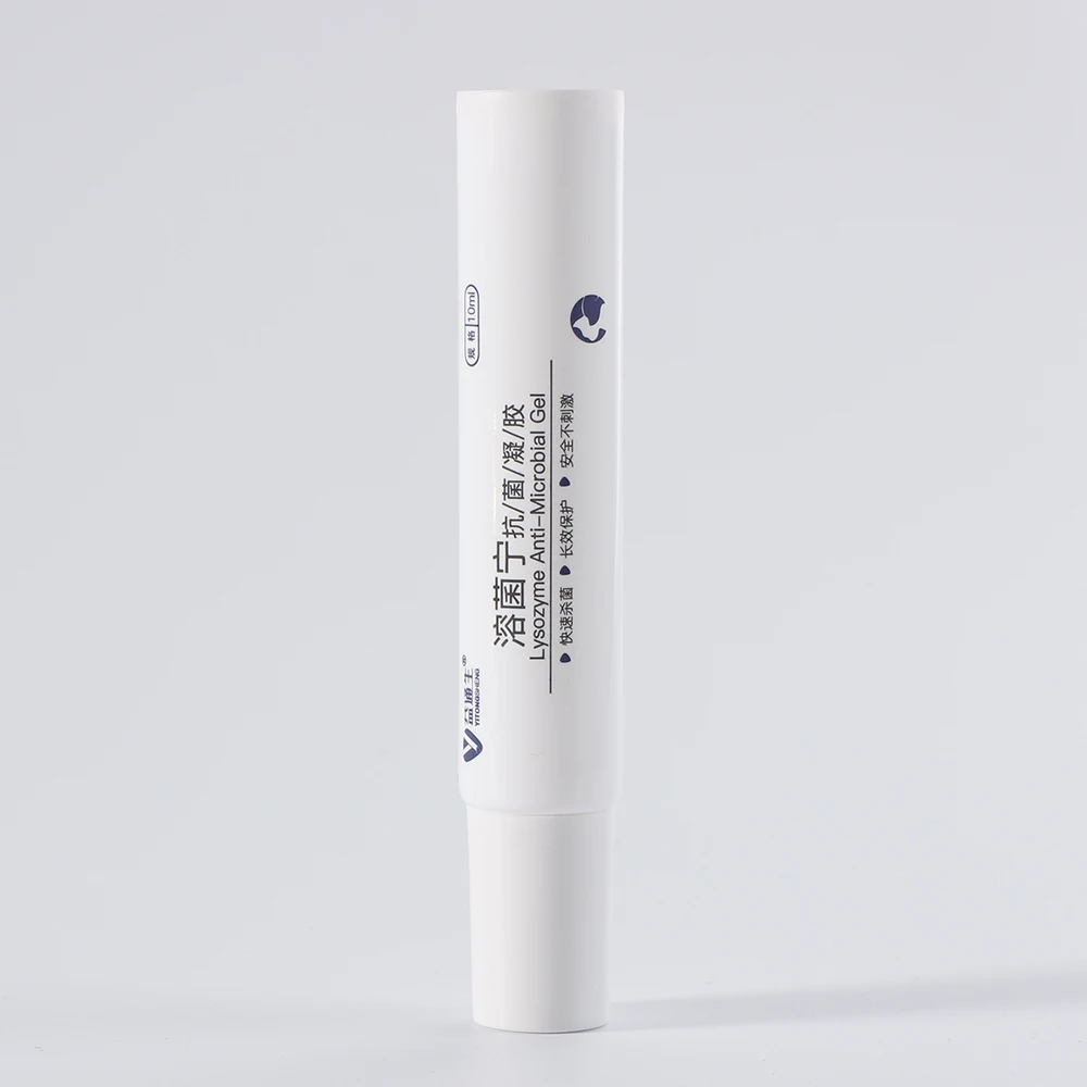 Empty Squeeze Tubes 10/15 Ml Eye Cream Packaging Soft Tube Plastic Tube for Cosmetics Skincare Squeeze