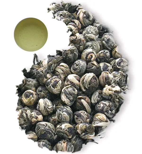 2020 жемчужный чай высшего качества, жемчужный чай из жасмина и дракона