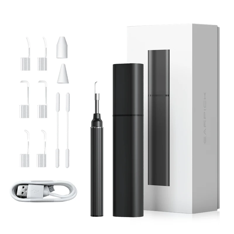 Inskam P40-B Смарт ушной серы портативный очиститель для удаления с Отоскоп камера беспроводная Wi-Fi света эндоскопа Электрический инструмент очистки