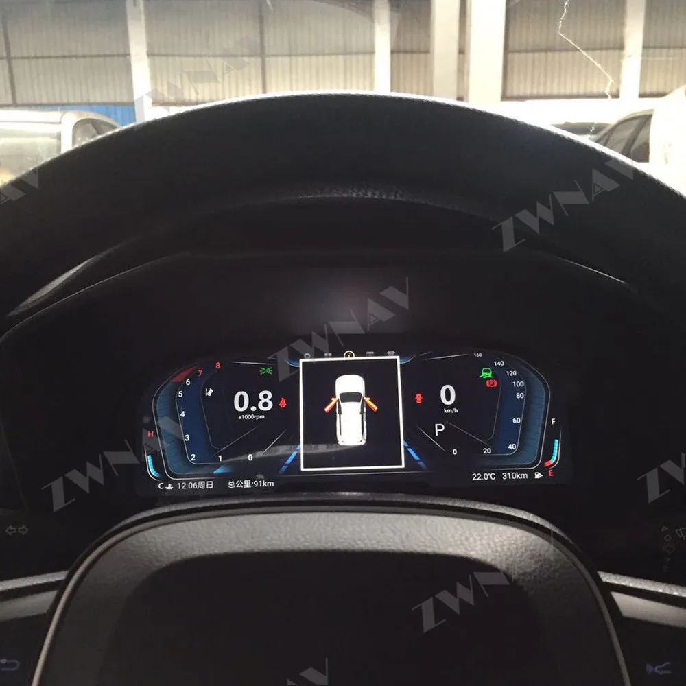  ZWNAV Android 9 0 Автомобильный сенсорный экран для приборной панели GPS-навигатор Toyota RAV4 RAV-4 2019 2020