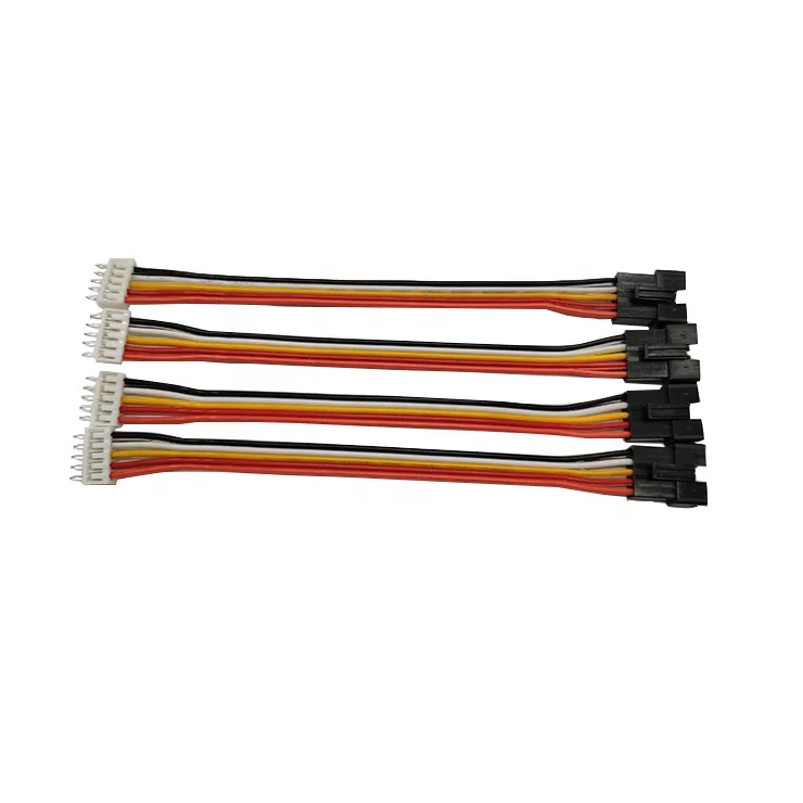 Factory Custom 2 3 Pin Wire Harness Assembly Molex/JST/XH/VH Terminal Plug Male and Female Connector plastic wire harness