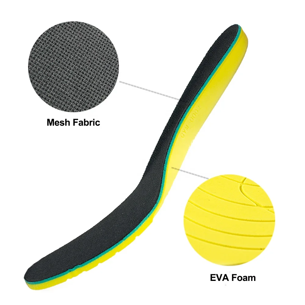 Breathable poured Pu memory Foam  insole