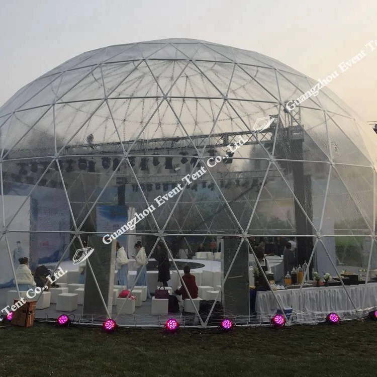 15m 20m 25m 30m Large Event White Transparent Dome Tent