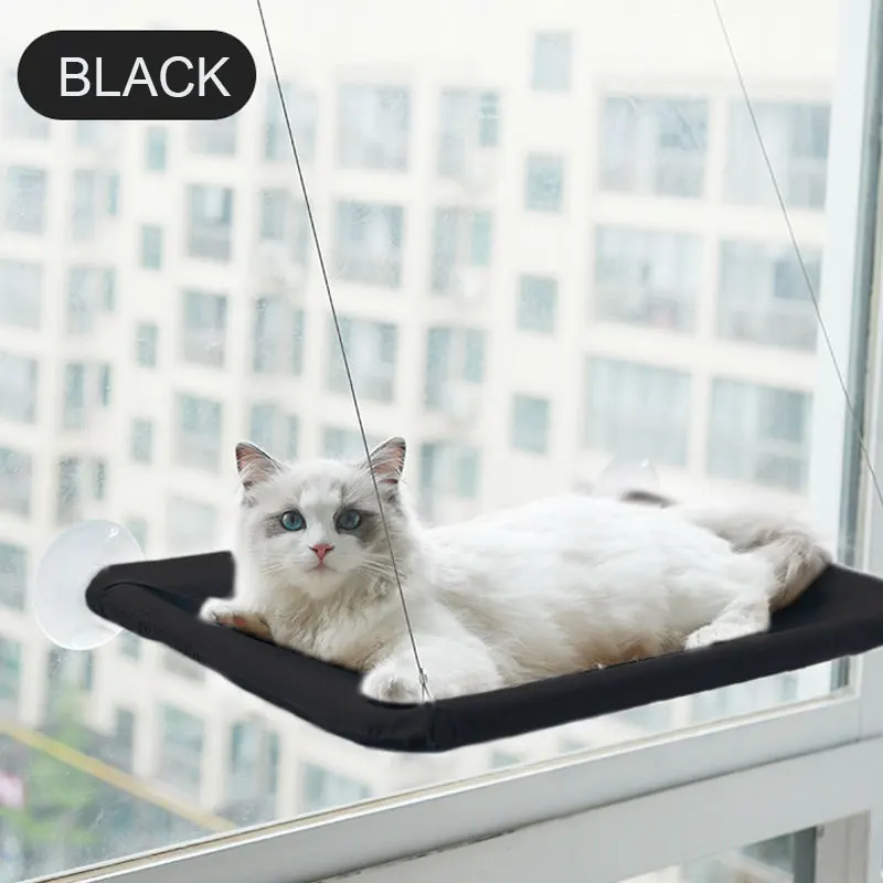 Good Price Cat Bed Oxford Fabric Cat Window Perches Cat Window Hammock With Suction Cup