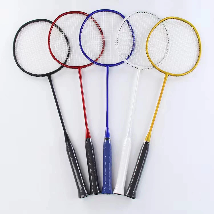 High quality carbon graphite badminton racket light weight 32 LBS racket professional competition