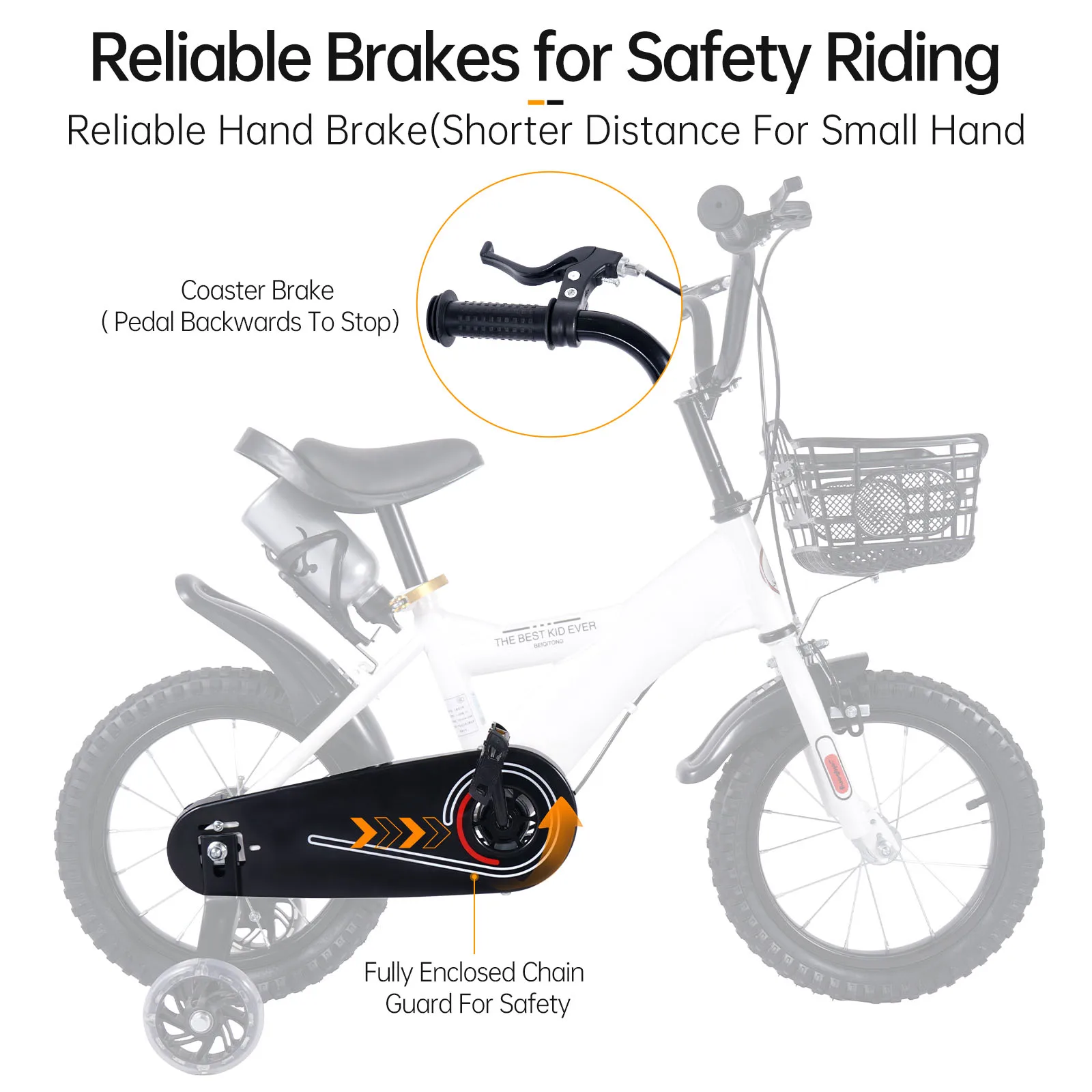 Light Weight Bike 14 Inch Children Bicycle Kids Bike / Easy to Hold Kids Bicycle / Mini Cycle Bike Bicycle