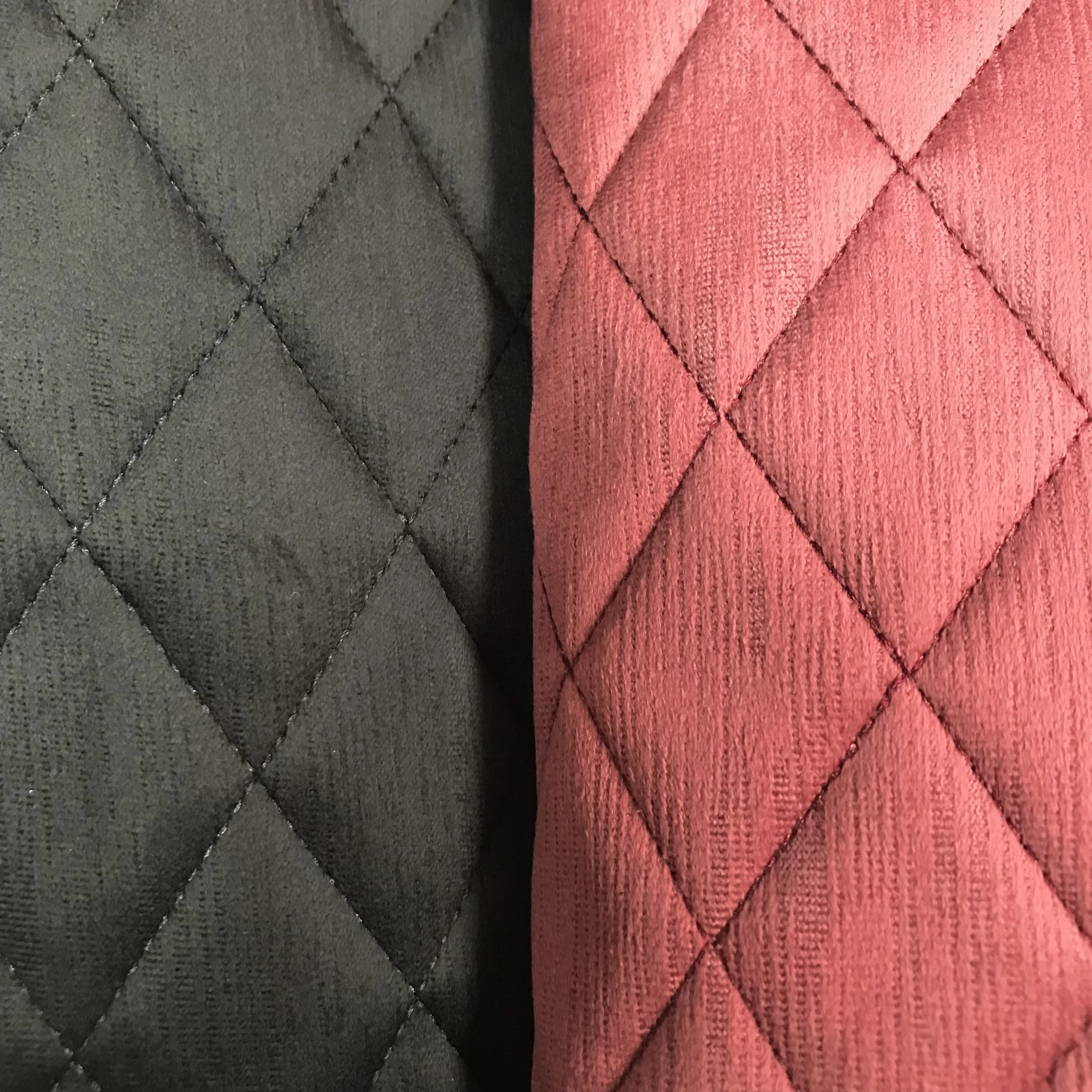 Faux leather red/black leather designer fabric automotive leather upholstery