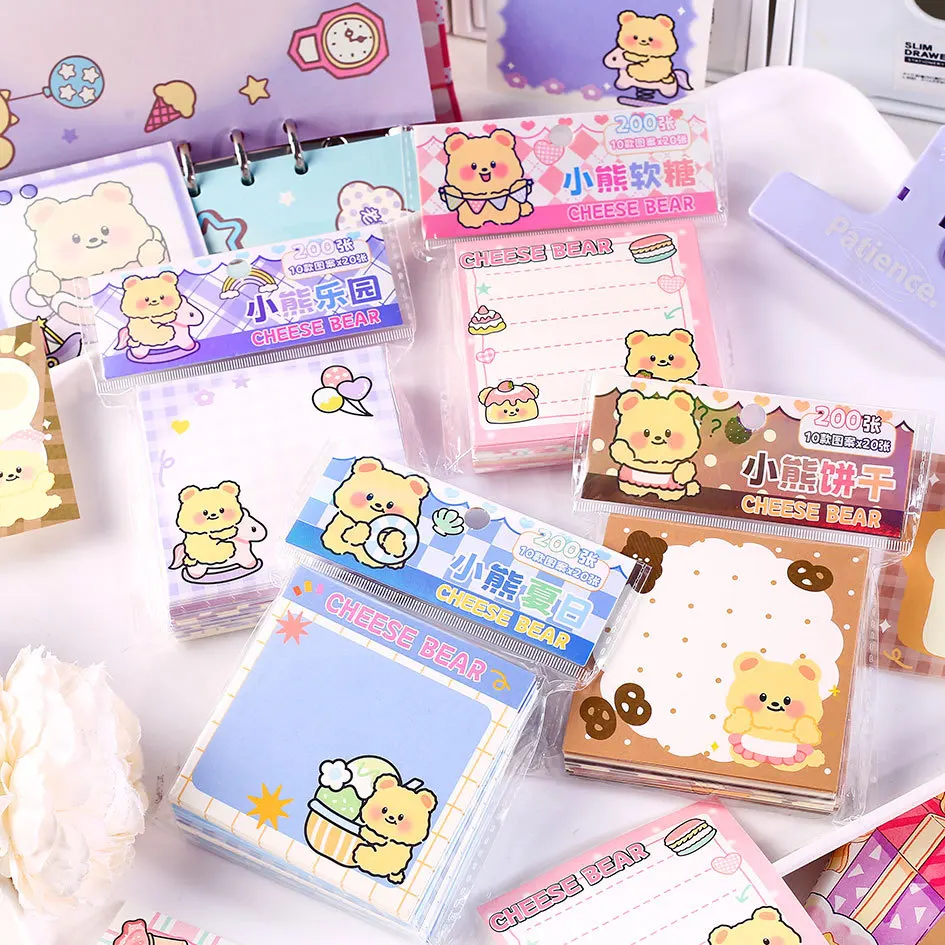 ins sticky note book small fresh message memo timed sticky note paper salty high-value handbook material paper