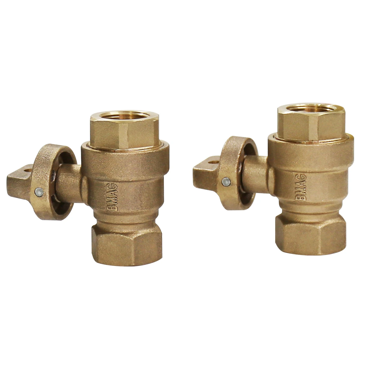 3/4' BRONZE FIP BALL CURB VALVE FOR STOP AND WASTE