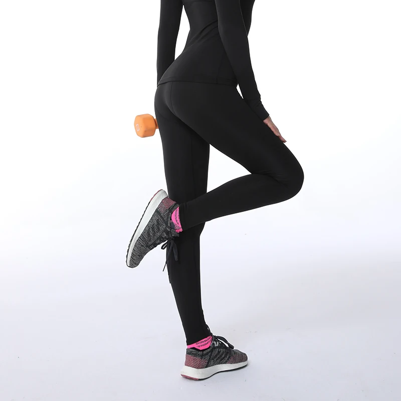 Women Mens Unisex Polyester Tight Running Compression Leggings Quick Dry Pants Man Gym Jogging Fitness Bodybuilding Tights