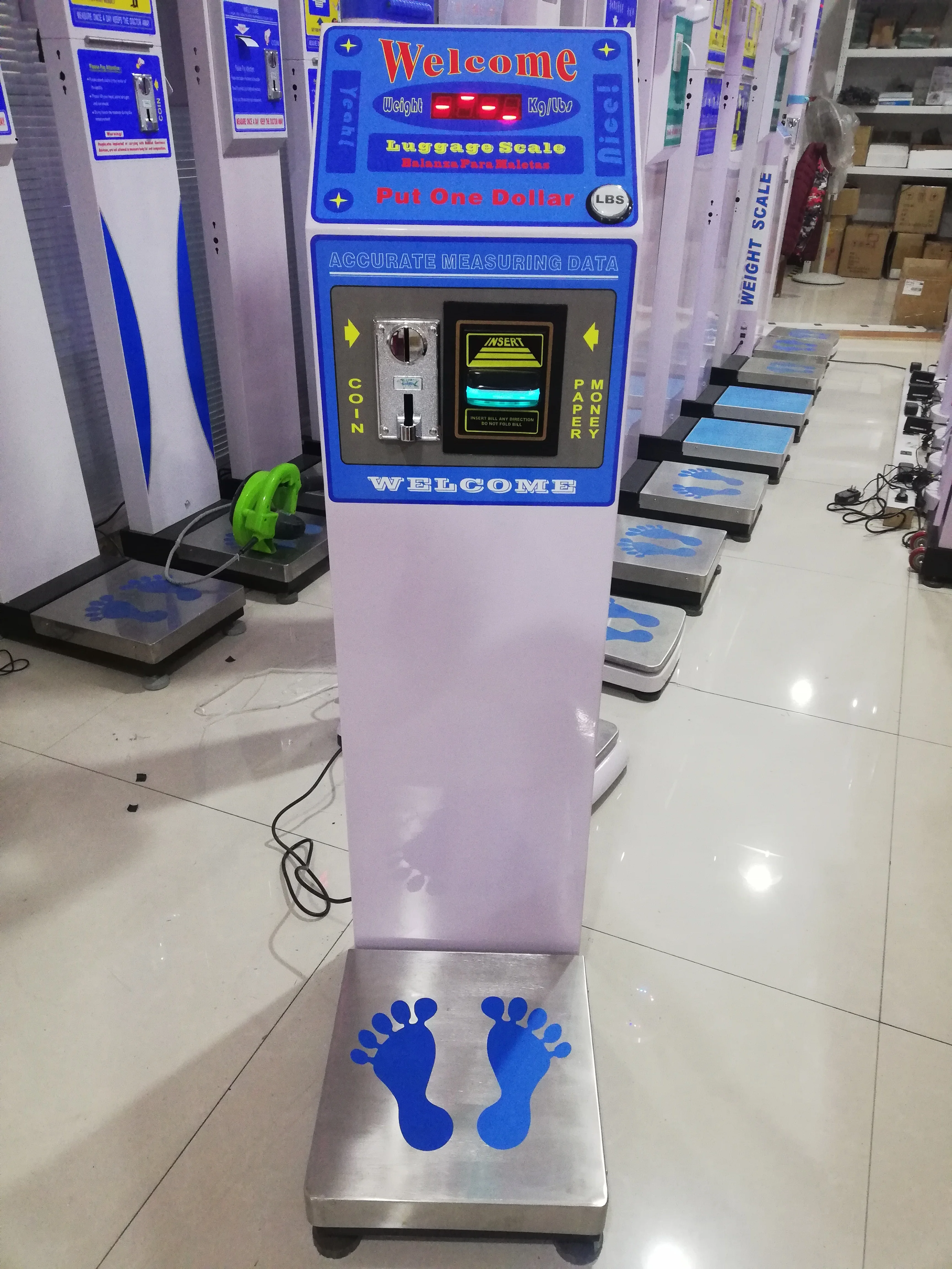 DHM-3 Airport weight scale luggage baggage balance paper money bill work