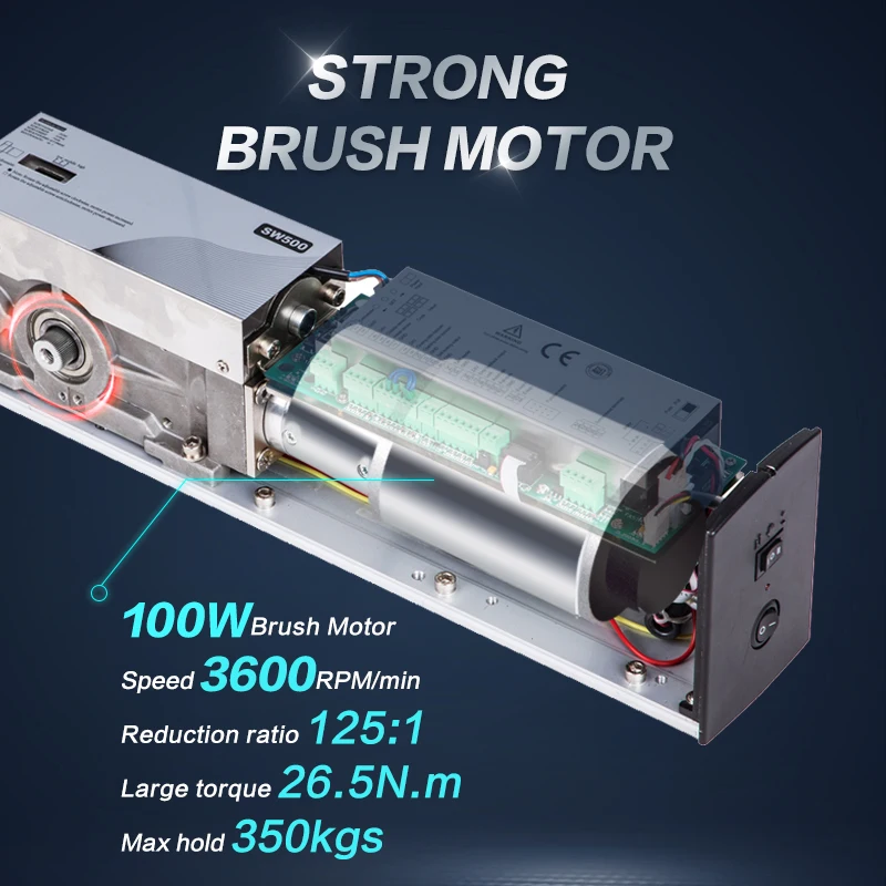 Turtech & Doortec SW500  SW500 Ultra Load Capacity with Built-in Closing Spring